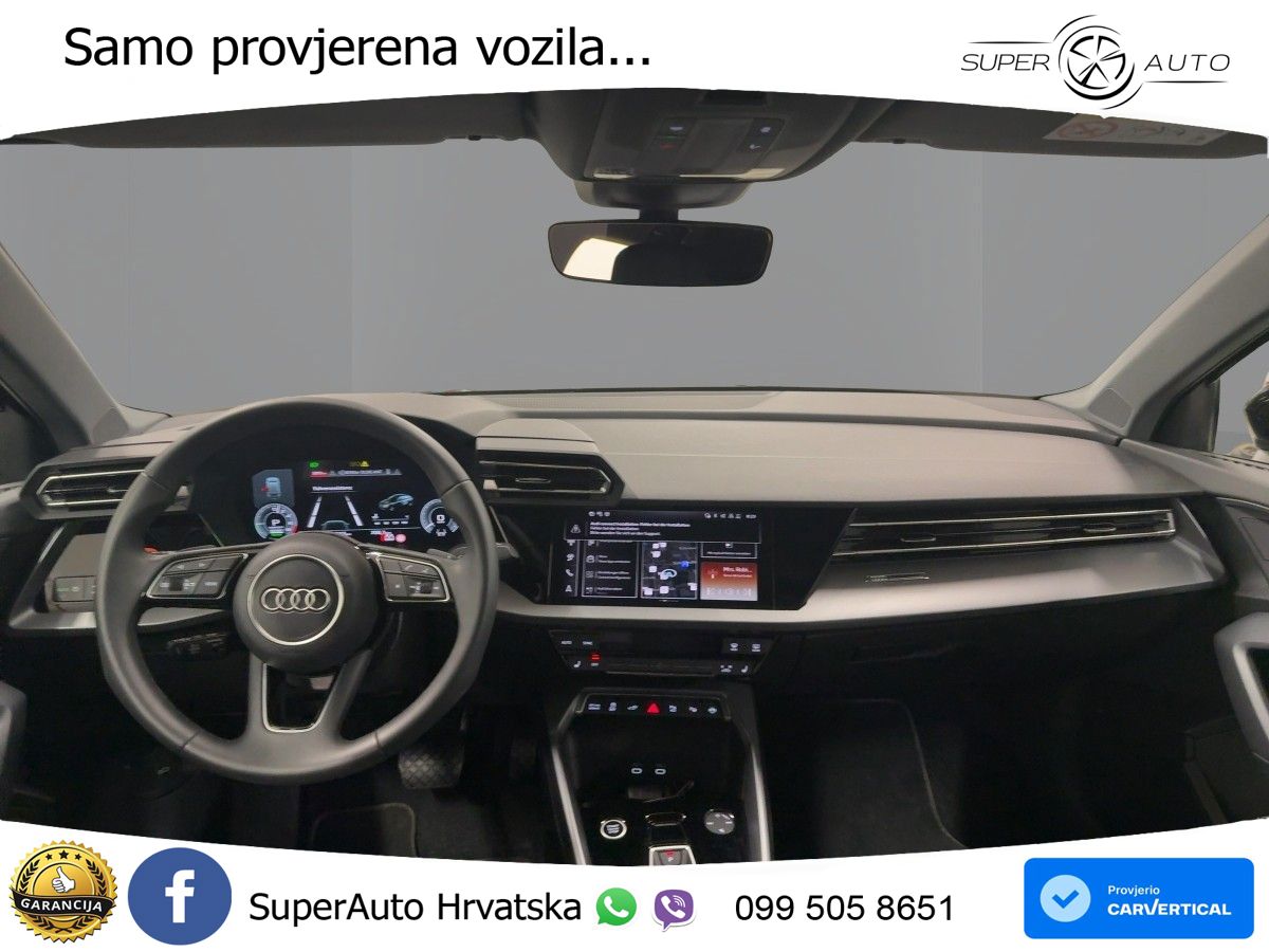 Audi A3 Sportback 40 TFSI e (204 KS) Plug-in Hybrid S tronic advanced LED+GR SJED+ACC