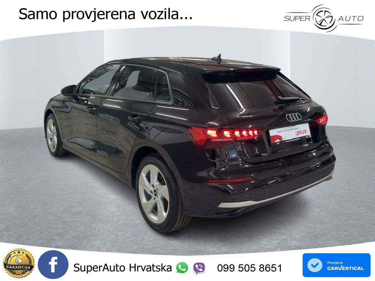 Audi A3 Sportback 40 TFSI e (204 KS) Plug-in Hybrid S tronic advanced LED+GR SJED+ACC
