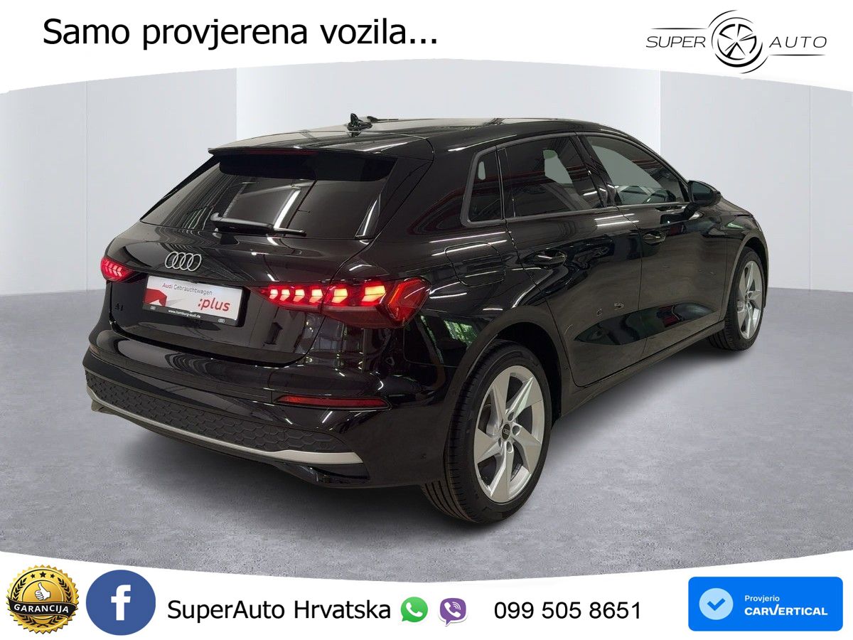Audi A3 Sportback 40 TFSI e (204 KS) Plug-in Hybrid S tronic advanced LED+GR SJED+ACC