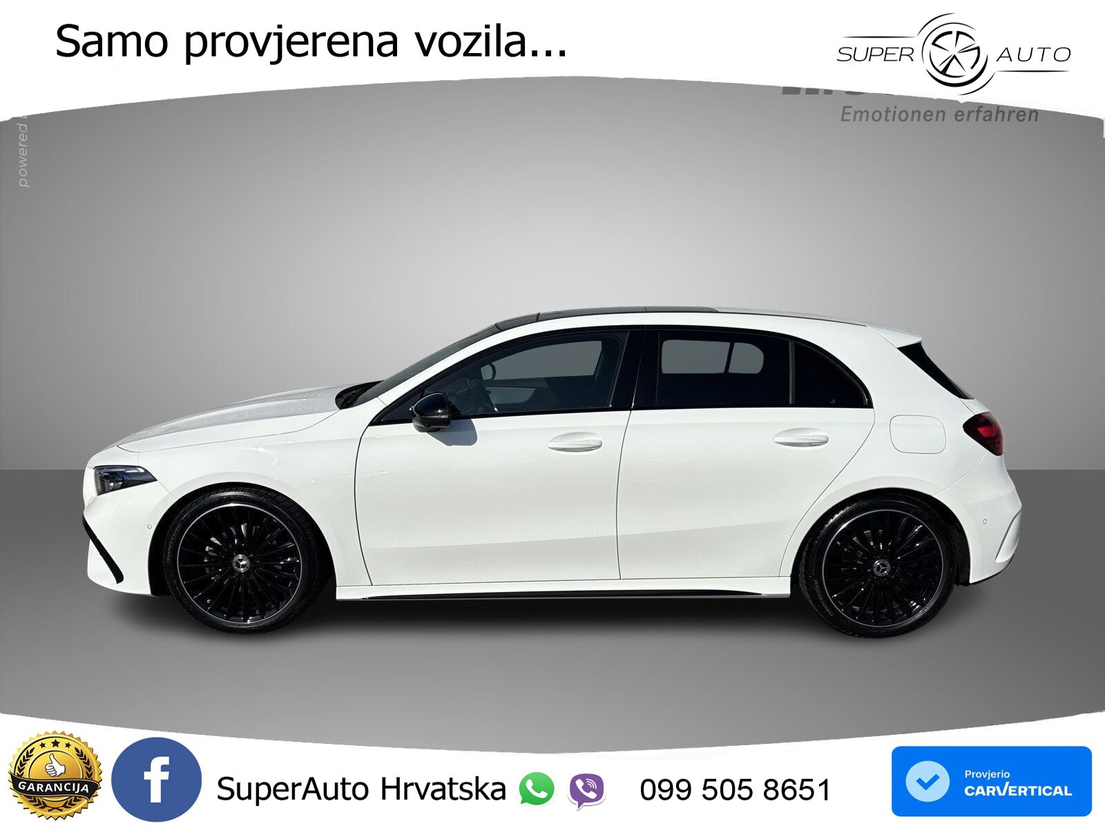 Mercedes-Benz A 200 7G-DCT AMG ACC+GR SJED+360+PANO