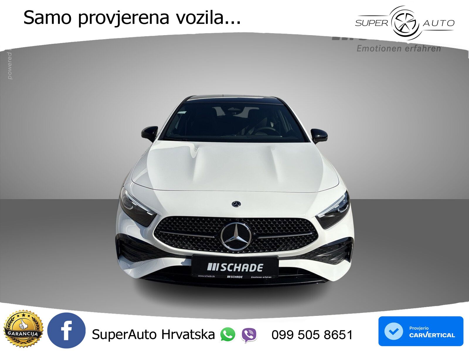 Mercedes-Benz A 200 7G-DCT AMG ACC+GR SJED+360+PANO