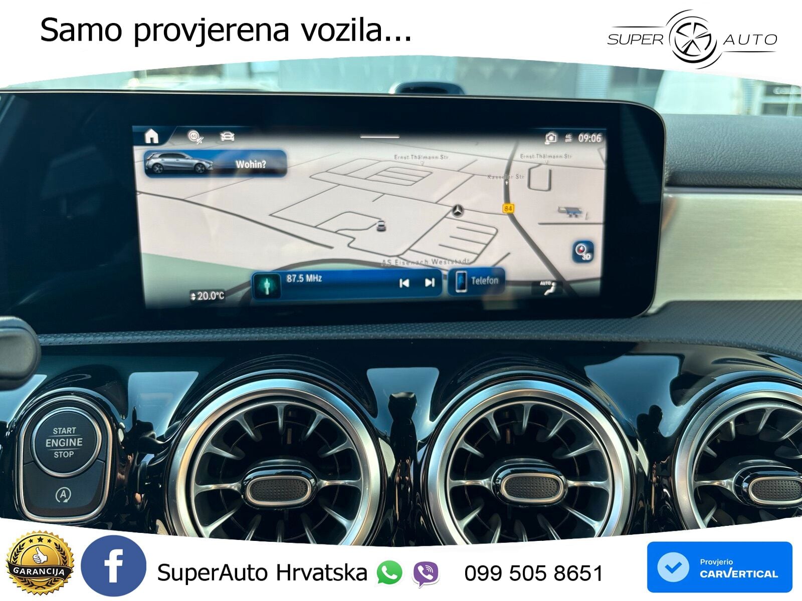 Mercedes-Benz A 200 7G-DCT AMG ACC+GR SJED+360+PANO