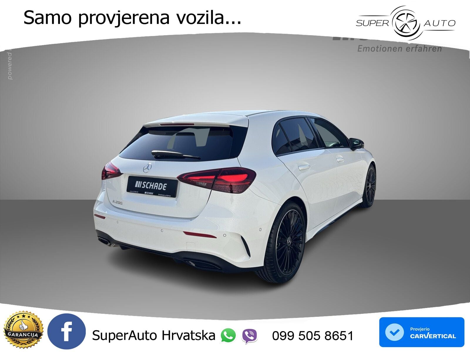 Mercedes-Benz A 200 7G-DCT AMG ACC+GR SJED+360+PANO