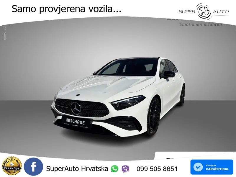 Mercedes-Benz A 200 7G-DCT AMG ACC+GR SJED+360+PANO