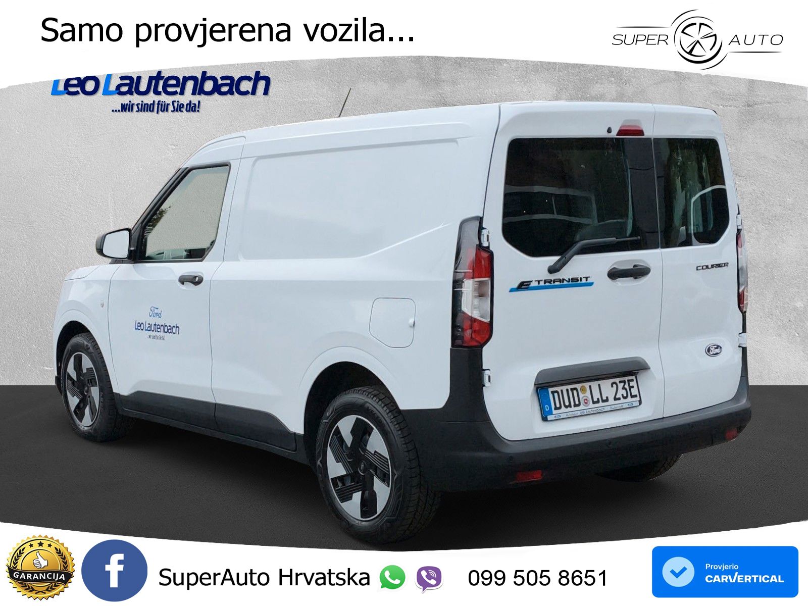 Ford Transit Courier BEV Trend 136 KS
