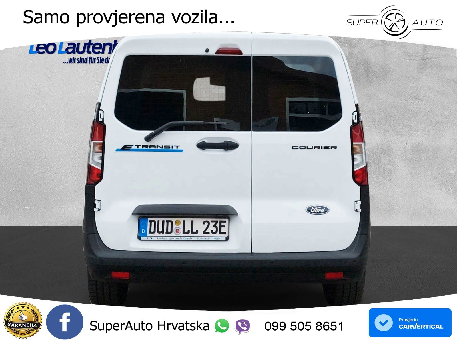 Ford Transit Courier BEV Trend 136 KS