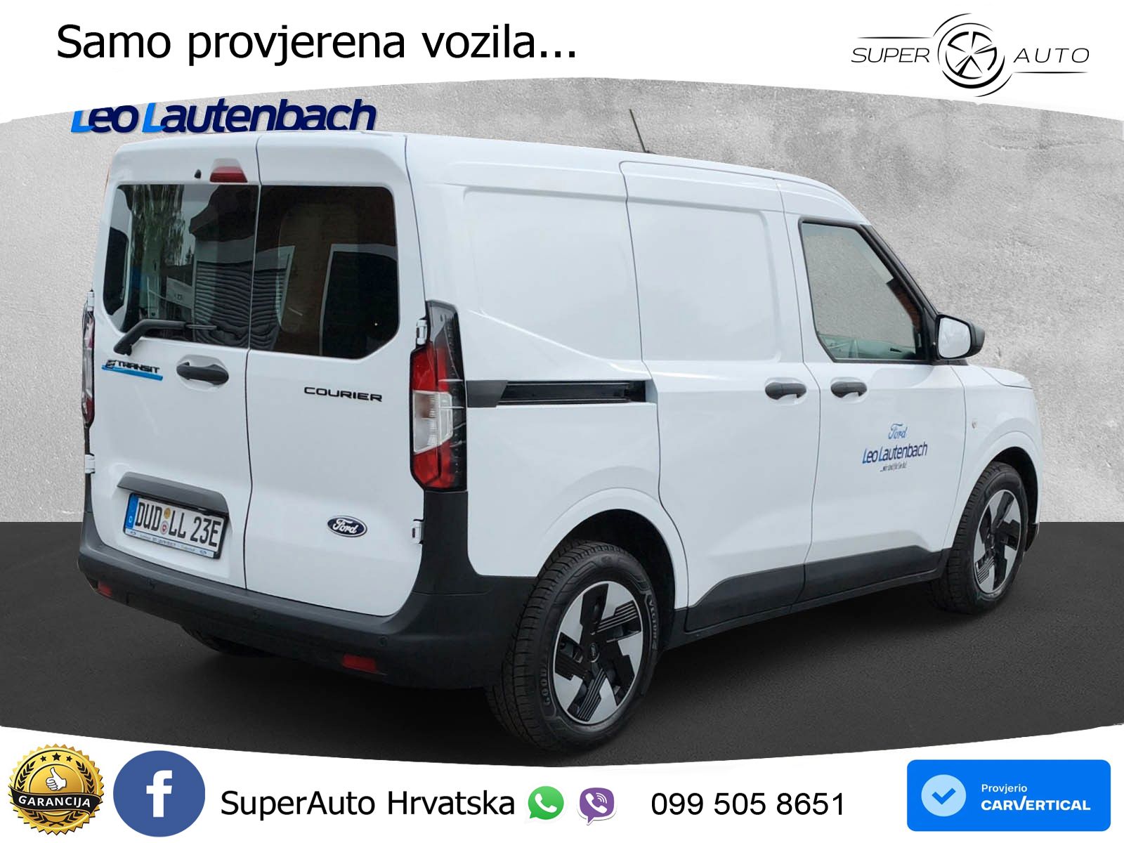 Ford Transit Courier BEV Trend 136 KS