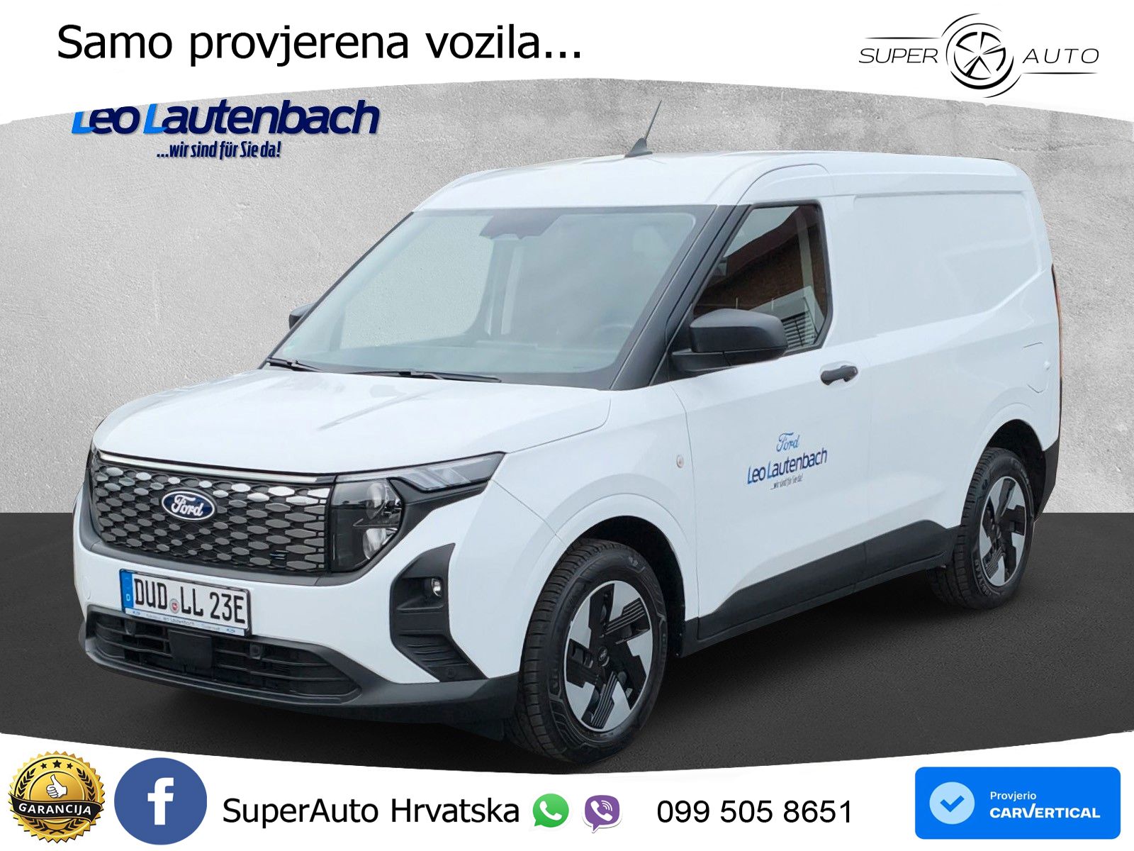 Ford Transit Courier BEV Trend 136 KS