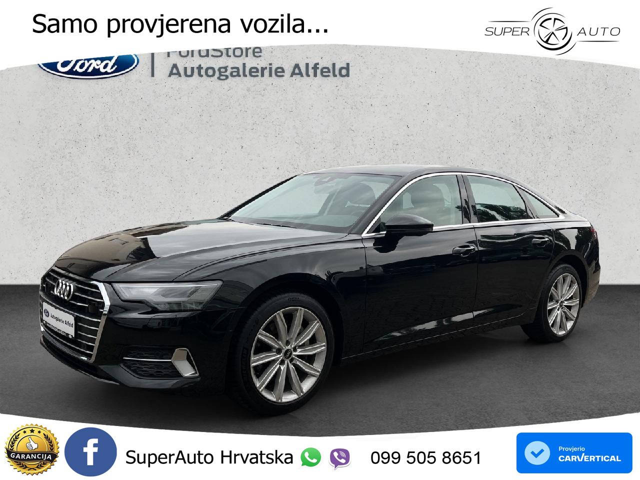 Audi A6 45 TFSI (265 KS) S tronic LED+GR SJED+ACC