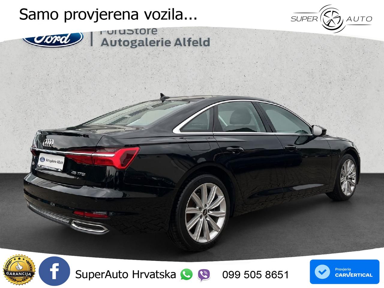 Audi A6 45 TFSI (265 KS) S tronic LED+GR SJED+ACC