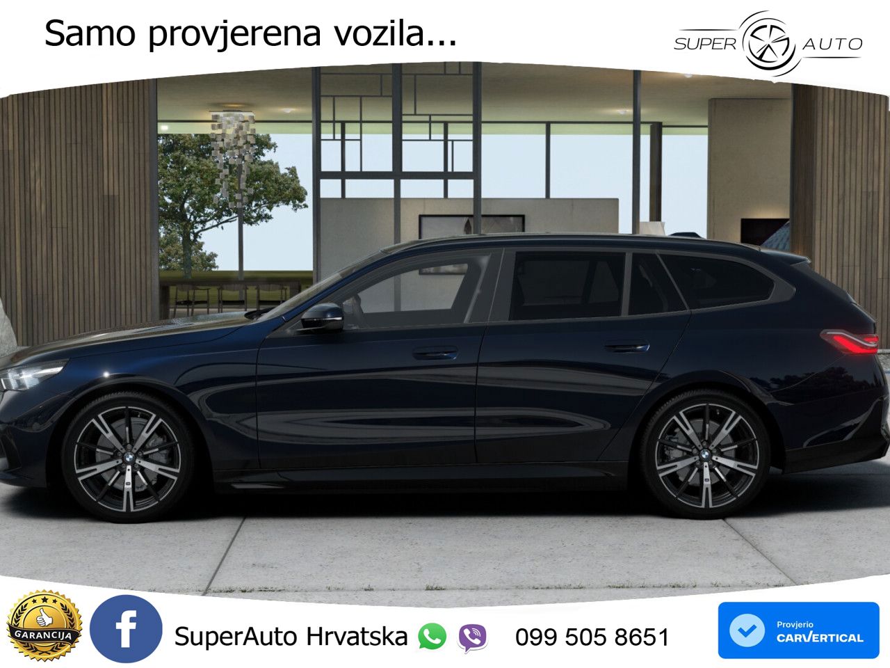 BMW 520i Touring (208 KS) Steptronic M Sport LED+GR SJED+ACC