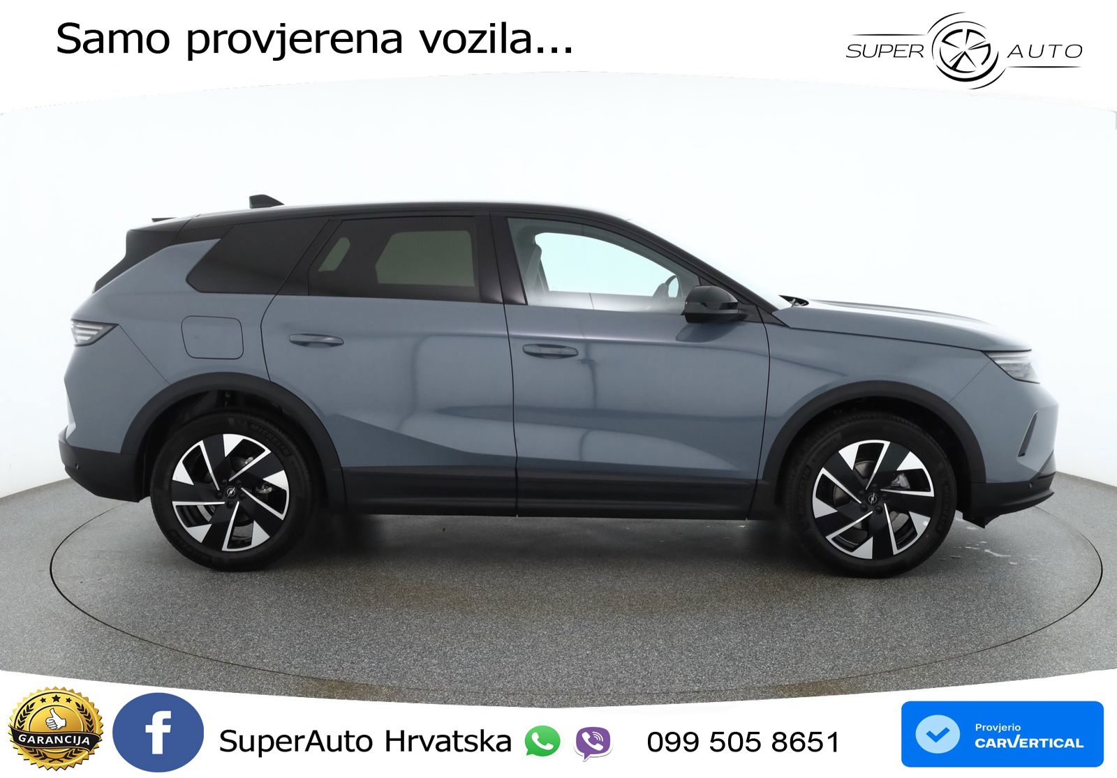 Opel Grandland 1.2 Turbo (145 KS) Hybrid eDCT Ultimate LED+GR SJED+ACC