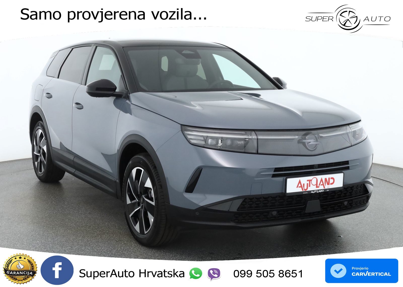 Opel Grandland 1.2 Turbo (145 KS) Hybrid eDCT Ultimate LED+GR SJED+ACC