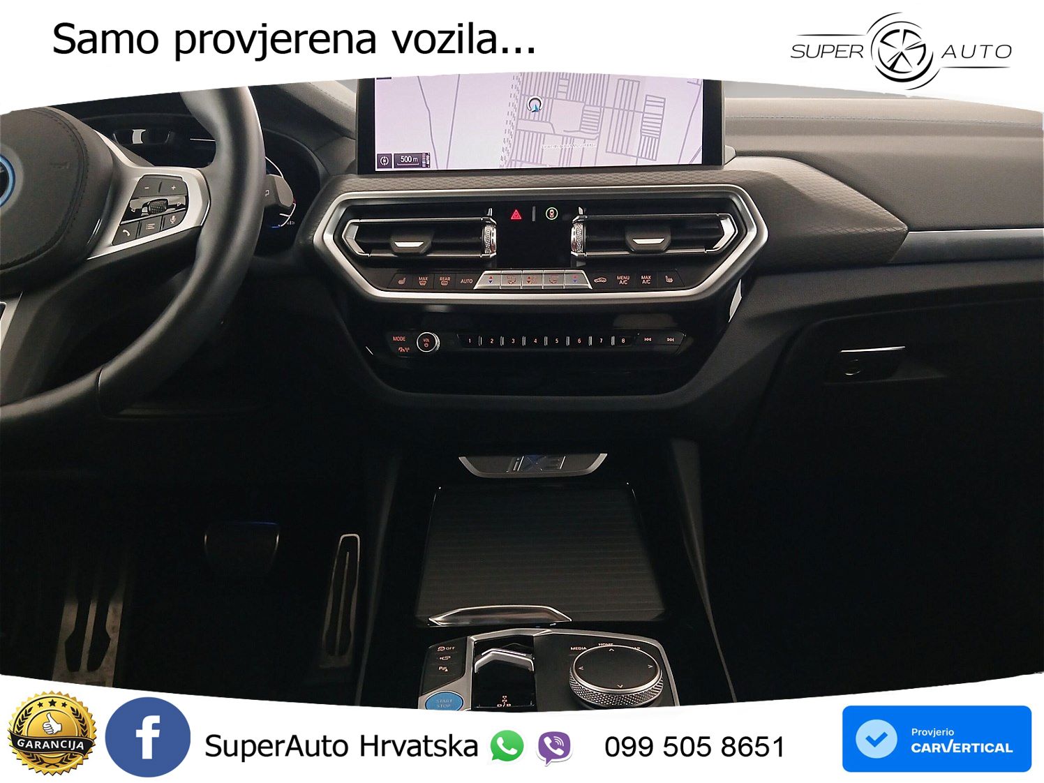 BMW iX3 80 kWh (286 KS) M Sport LED+GR SJED+ACC