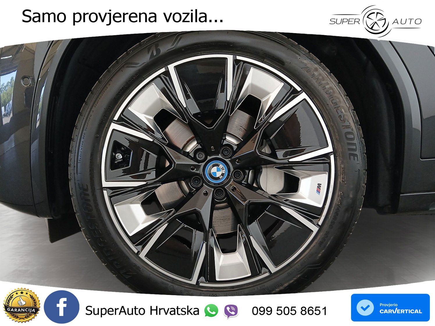 BMW iX3 80 kWh (286 KS) M Sport LED+GR SJED+ACC