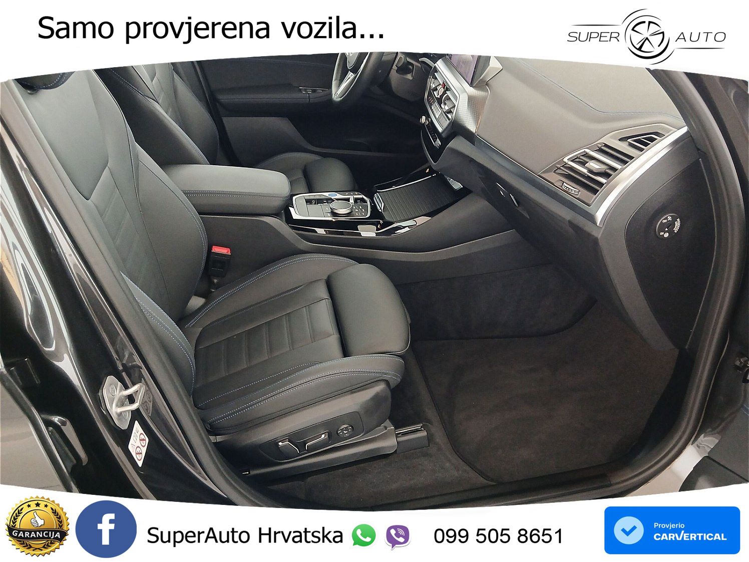 BMW iX3 80 kWh (286 KS) M Sport LED+GR SJED+ACC