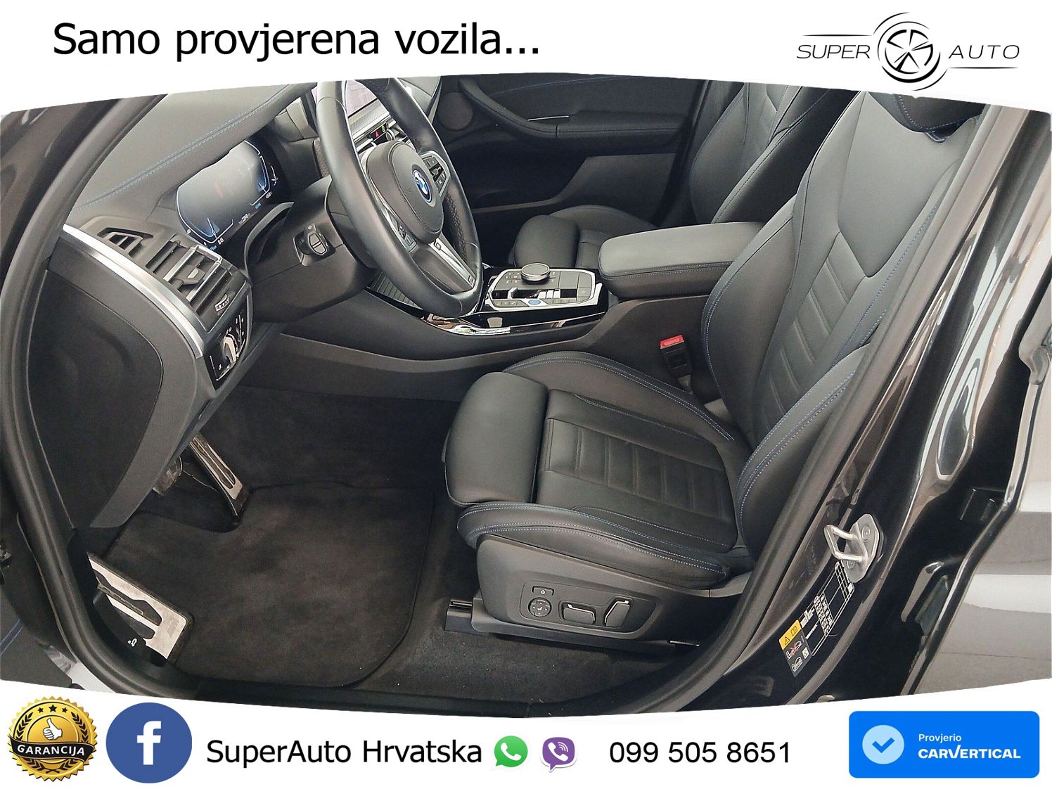 BMW iX3 80 kWh (286 KS) M Sport LED+GR SJED+ACC