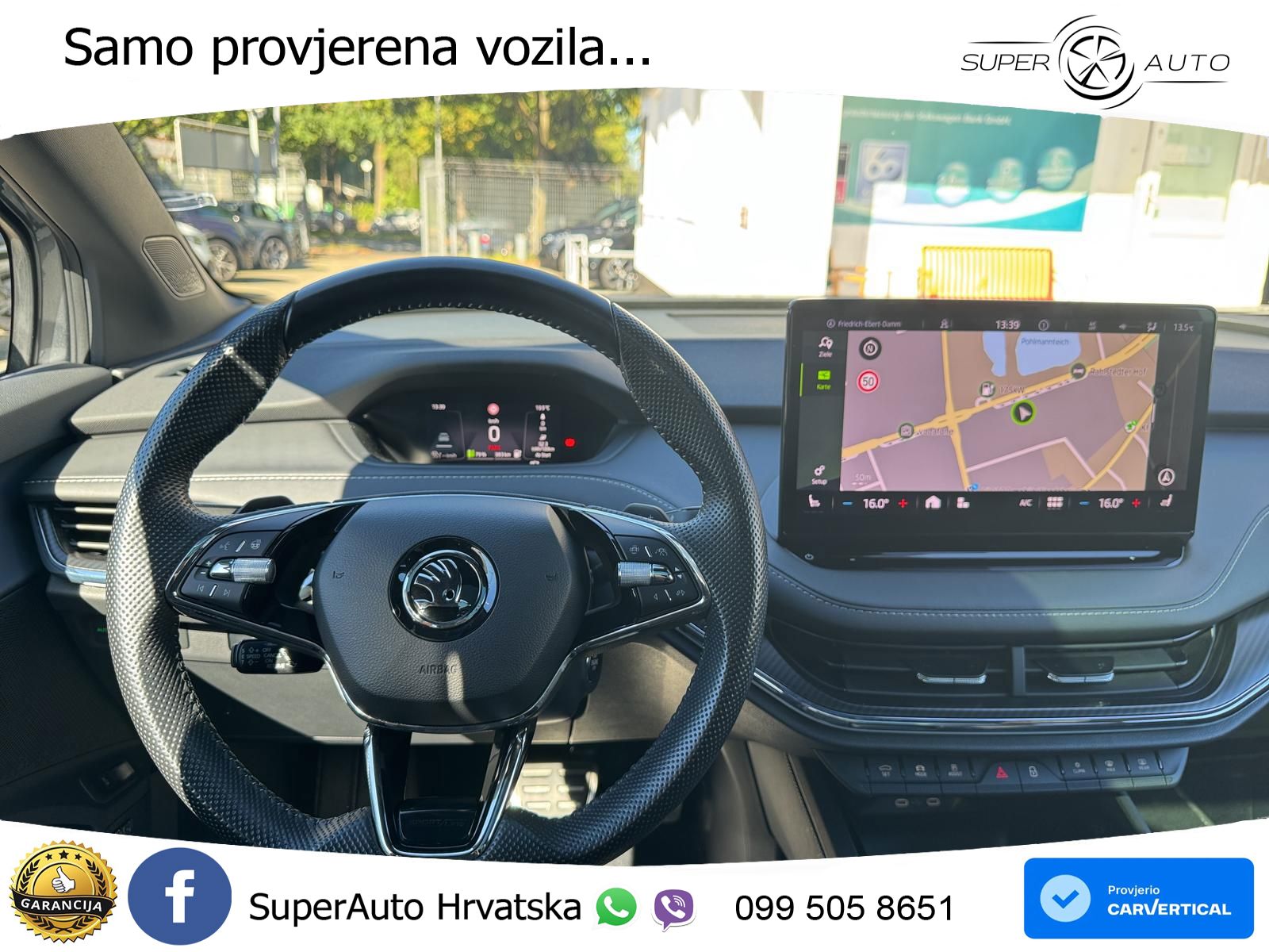 Škoda Enyaq iV 80 82 kWh (204 KS) SportLine LED+GR SJED+ACC