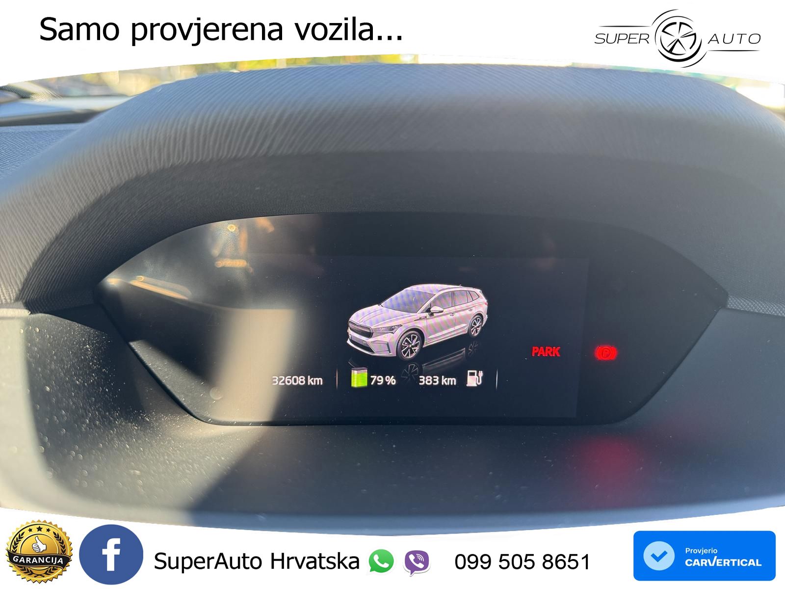 Škoda Enyaq iV 80 82 kWh (204 KS) SportLine LED+GR SJED+ACC