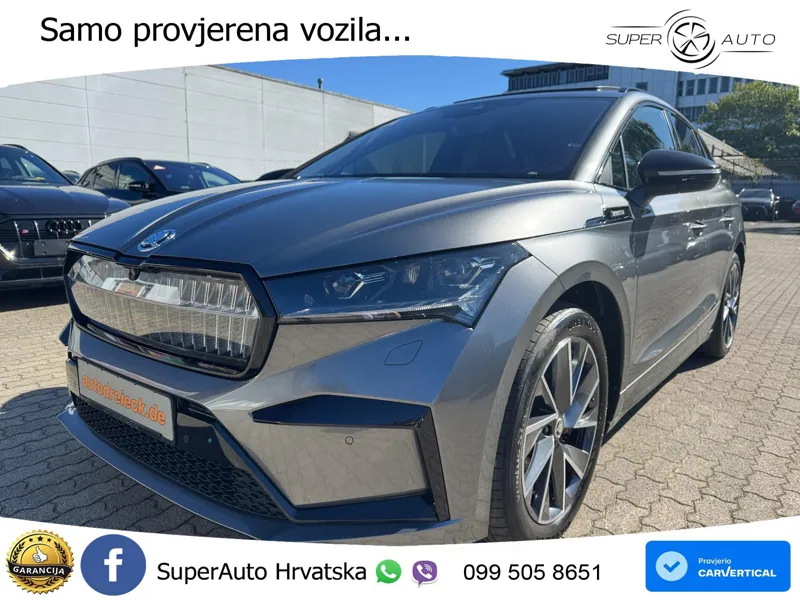 Škoda Enyaq iV 80 82 kWh (204 KS) SportLine LED+GR SJED+ACC