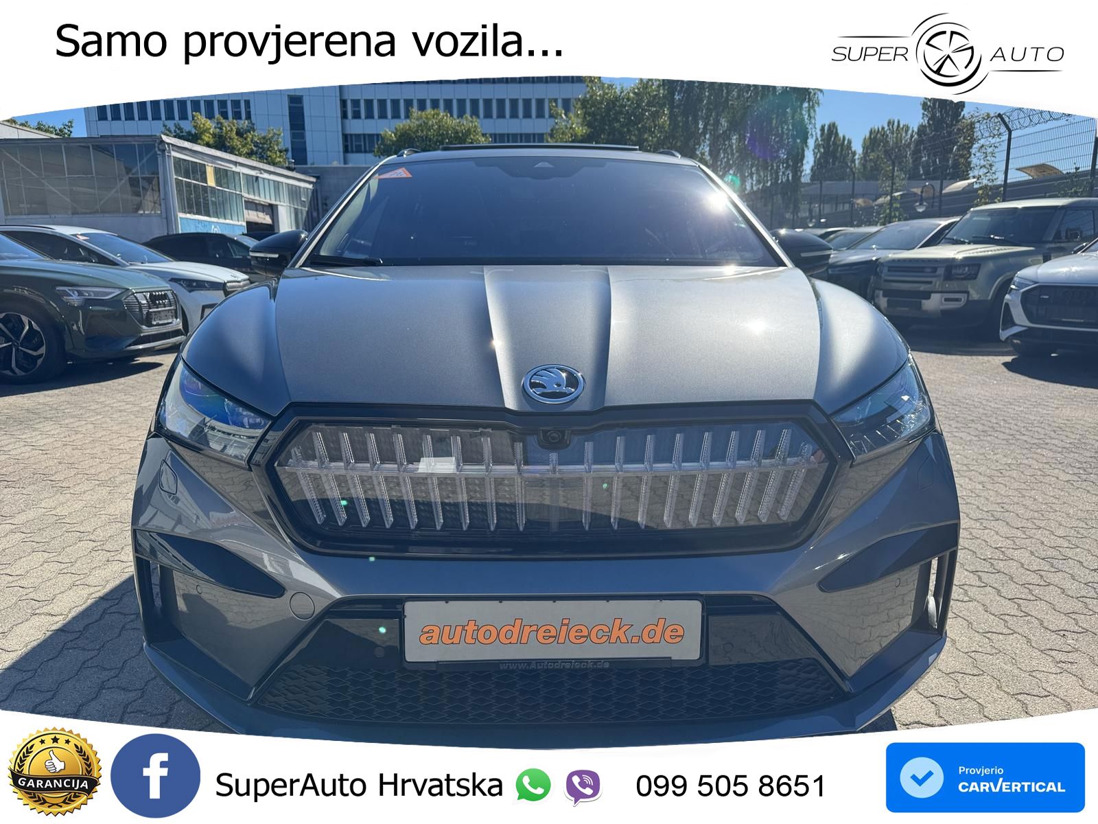 Škoda Enyaq iV 80 82 kWh (204 KS) SportLine LED+GR SJED+ACC