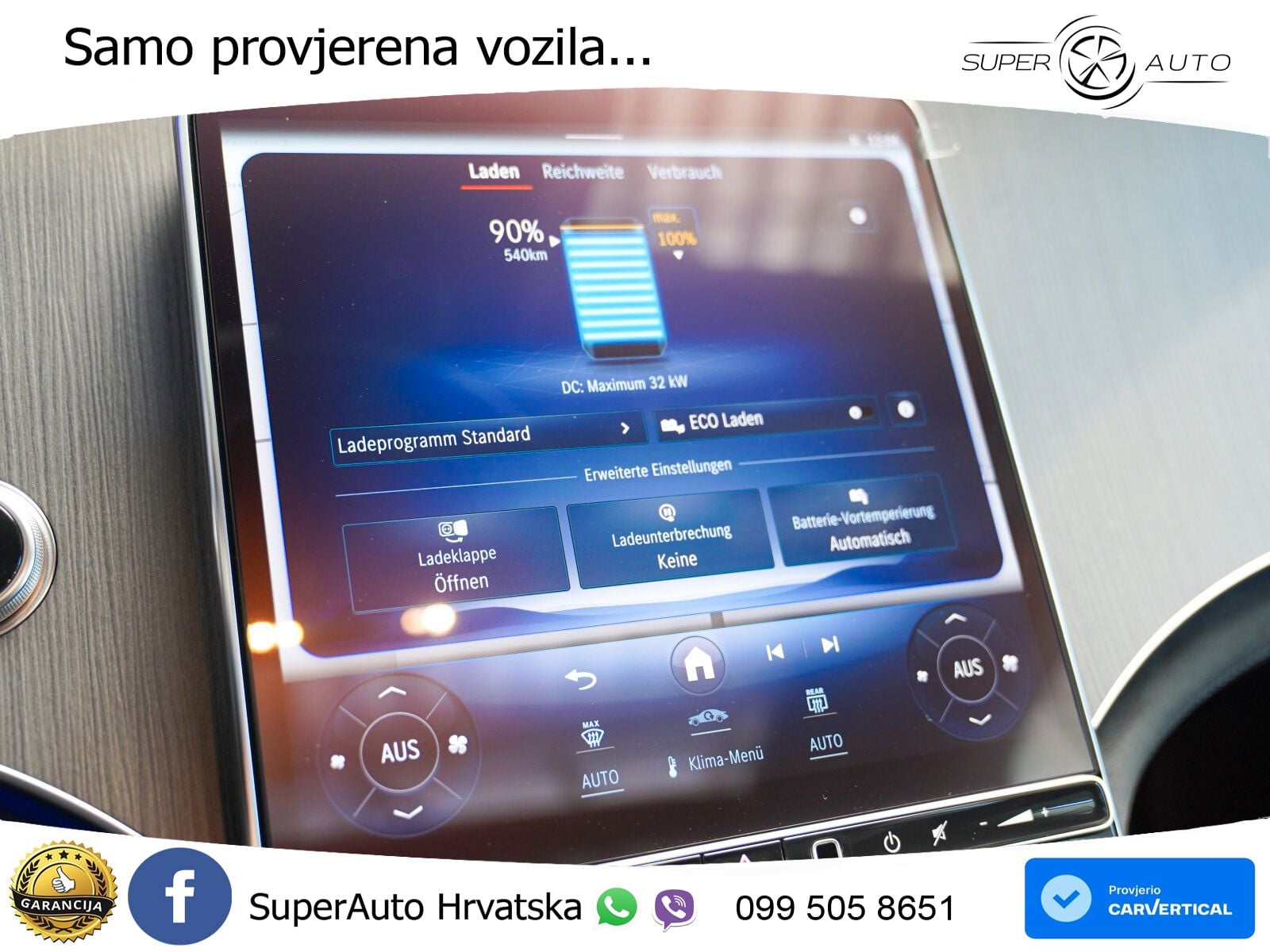Mercedes EQE 500 100 kWh (408 KS) 4MATIC AMG ZRAČNI+ACC+GR SJED+KAM+PANO