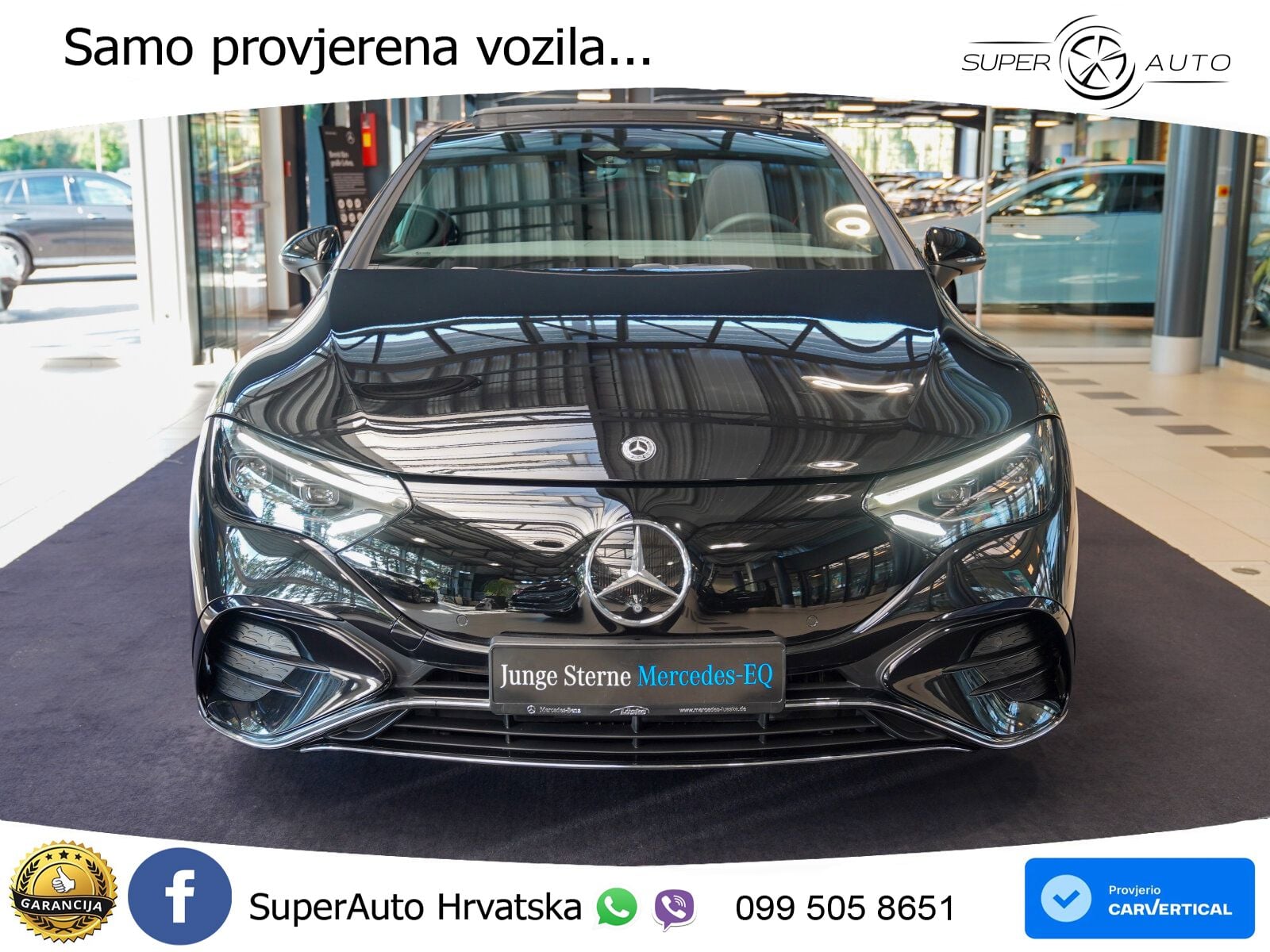 Mercedes EQE 500 100 kWh (408 KS) 4MATIC AMG ZRAČNI+ACC+GR SJED+KAM+PANO