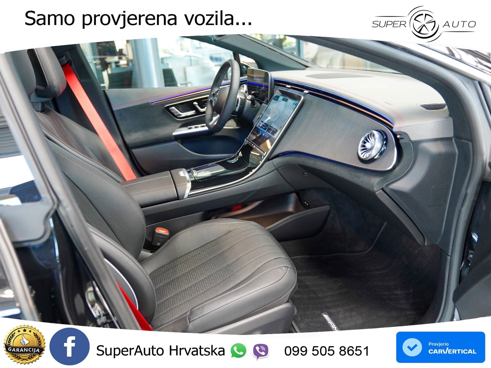 Mercedes EQE 500 100 kWh (408 KS) 4MATIC AMG ZRAČNI+ACC+GR SJED+KAM+PANO