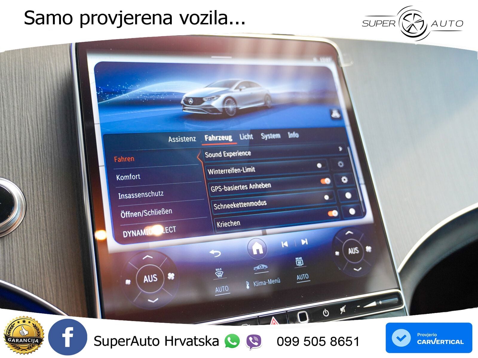 Mercedes EQE 500 100 kWh (408 KS) 4MATIC AMG ZRAČNI+ACC+GR SJED+KAM+PANO