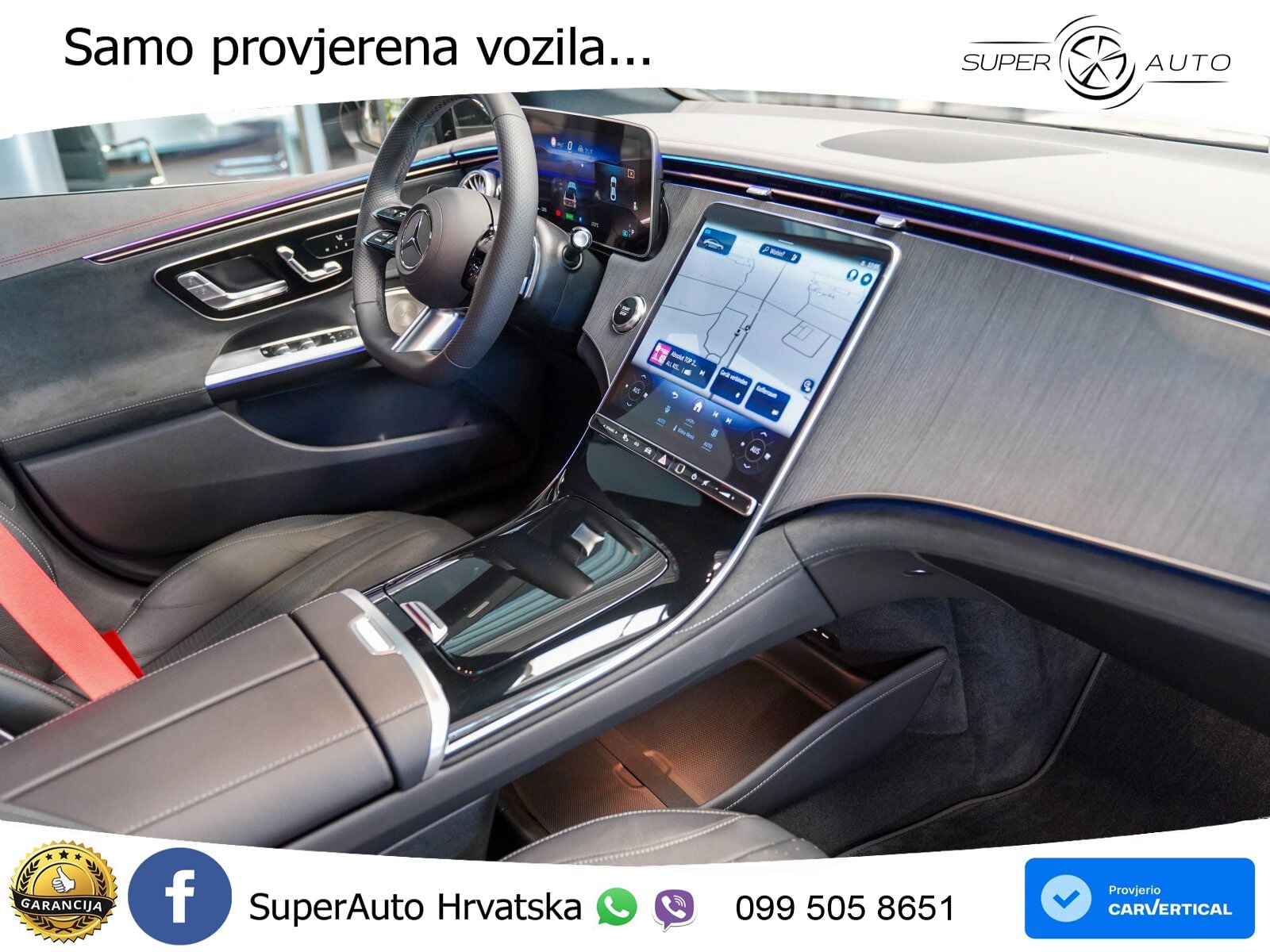 Mercedes EQE 500 100 kWh (408 KS) 4MATIC AMG ZRAČNI+ACC+GR SJED+KAM+PANO