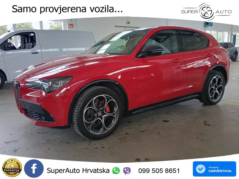 Alfa Romeo Stelvio 2.0 Turbo (280 KS) Q4 Automatic LED+GR SJED+ACC