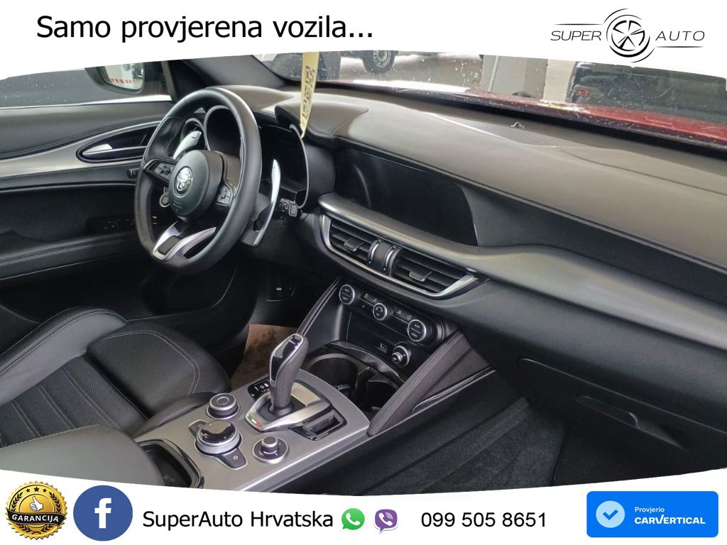 Alfa Romeo Stelvio 2.0 Turbo (280 KS) Q4 Automatic LED+GR SJED+ACC