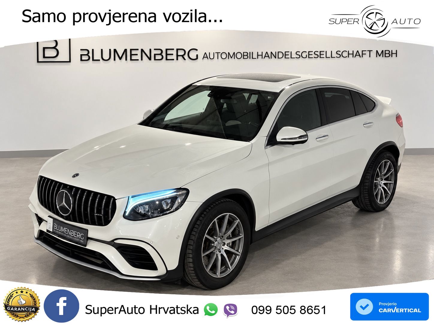 Mercedes GLC Coupe AMG 63 (476 KS) 4MATIC+ MCT
