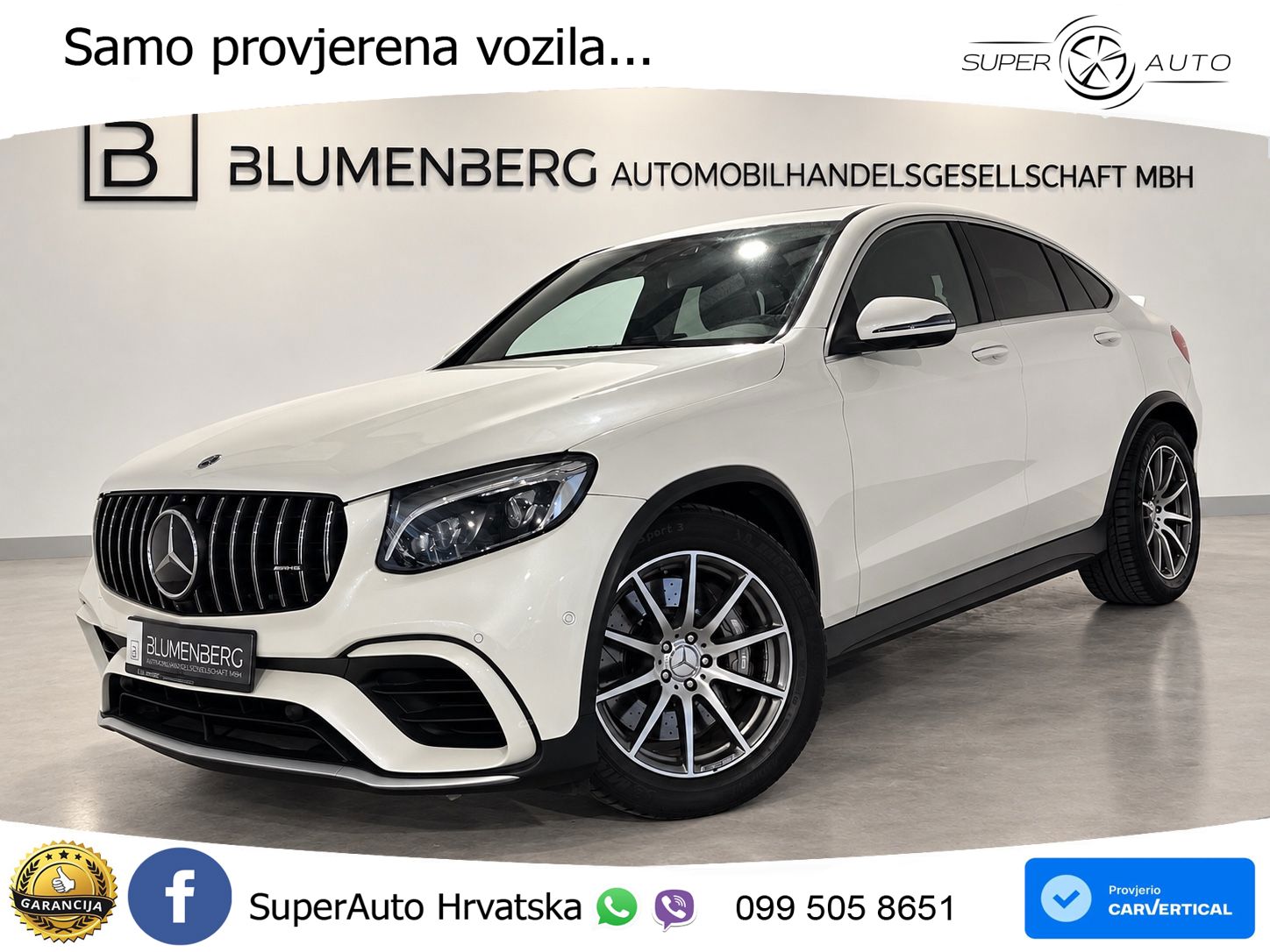 Mercedes GLC Coupe AMG 63 (476 KS) 4MATIC+ MCT