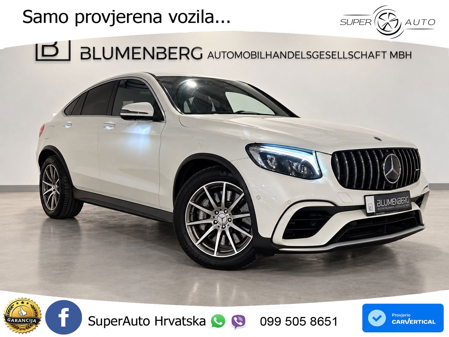 Mercedes GLC Coupe AMG 63 (476 KS) 4MATIC+ MCT