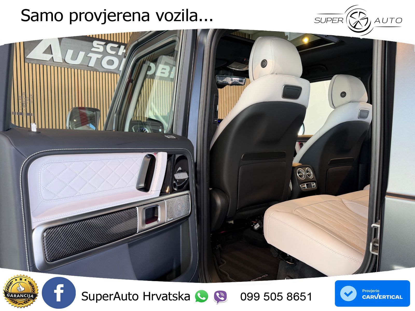 Mercedes AMG G 63 Long V8 (585 KS) 4MATIC 9G-TRONIC AMG SPEEDSHIFT TCT Manufaktur LED+GR SJED+ACC