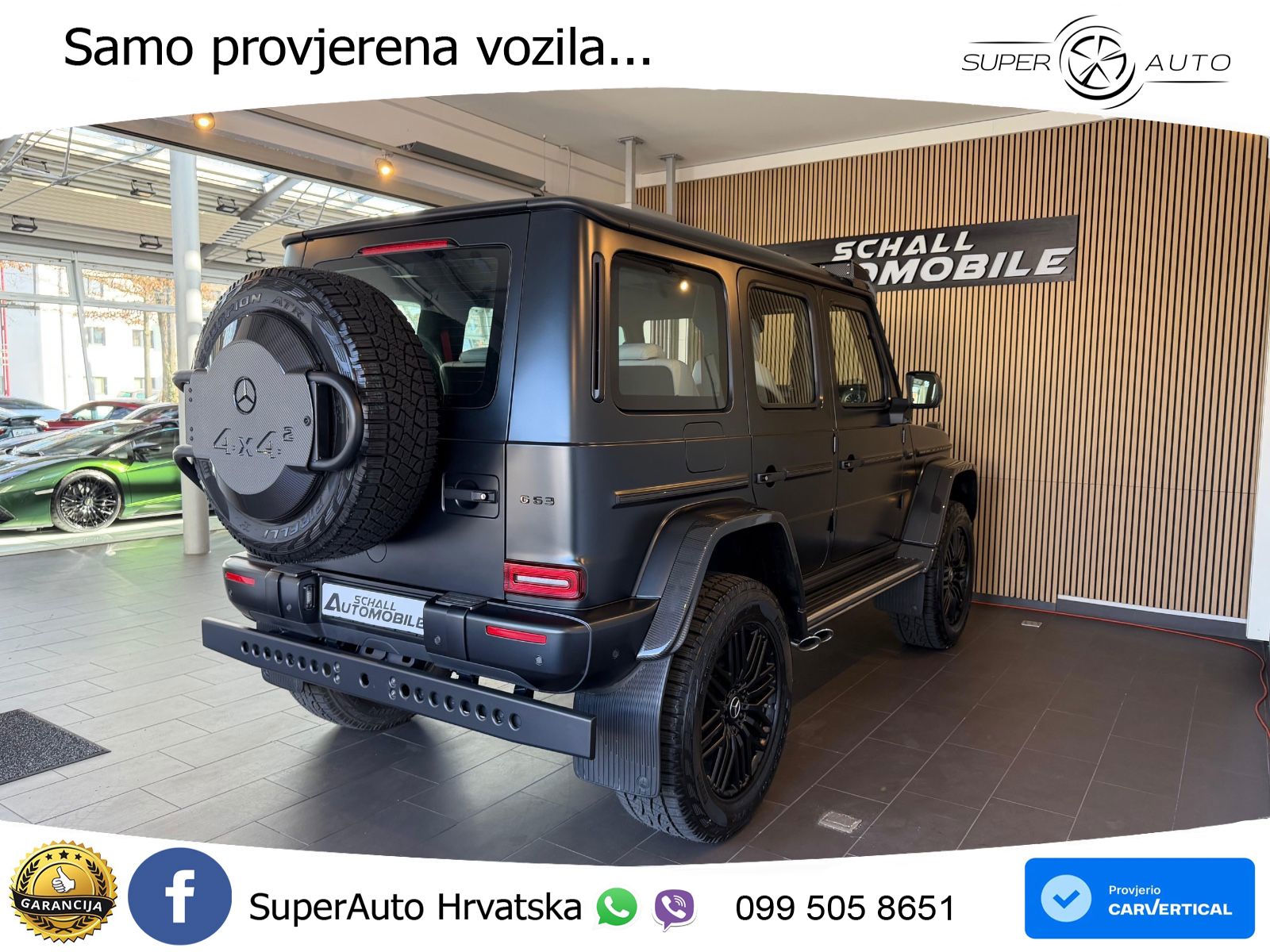 Mercedes AMG G 63 Long V8 (585 KS) 4MATIC 9G-TRONIC AMG SPEEDSHIFT TCT Manufaktur LED+GR SJED+ACC