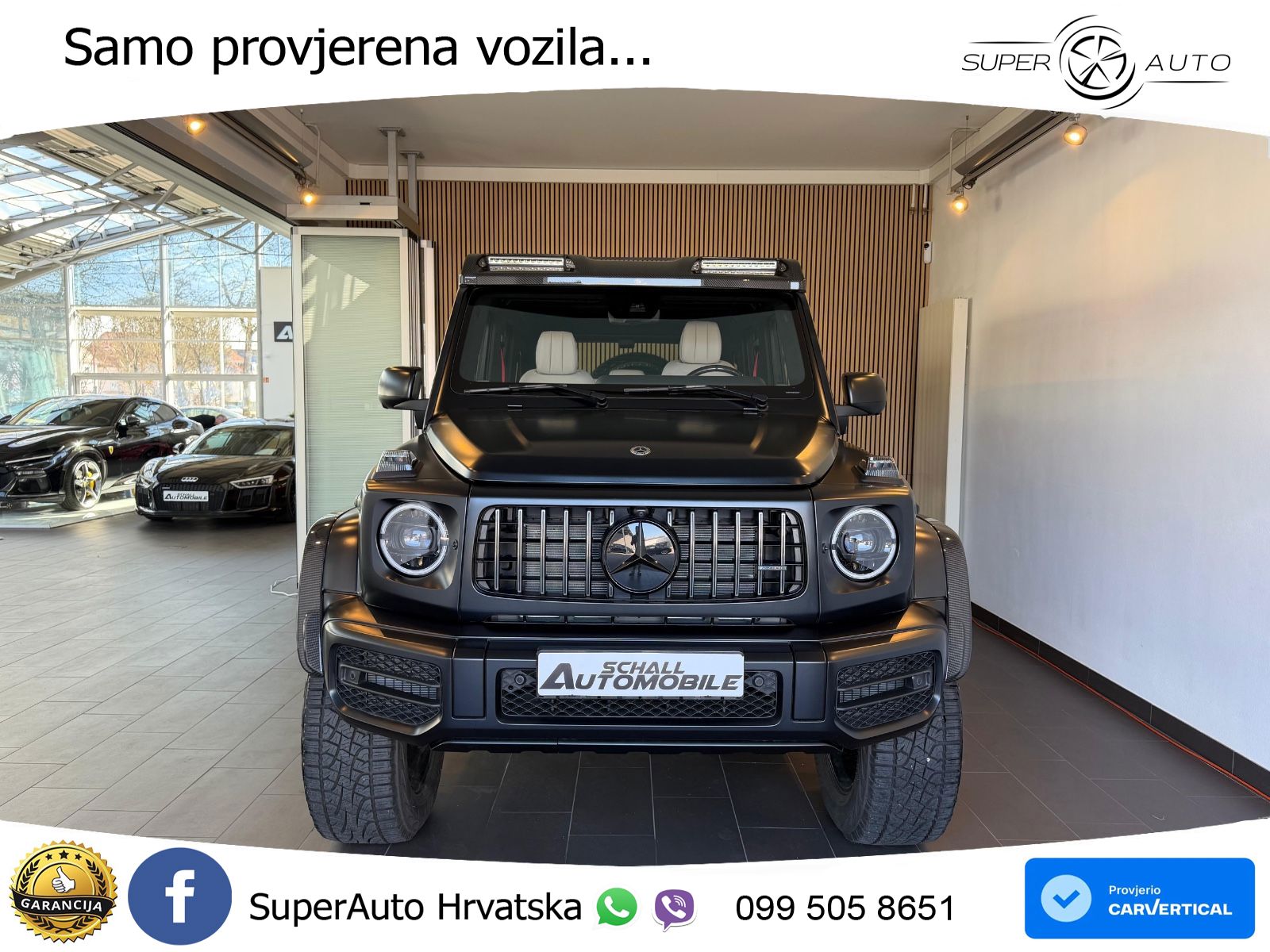 Mercedes AMG G 63 Long V8 (585 KS) 4MATIC 9G-TRONIC AMG SPEEDSHIFT TCT Manufaktur LED+GR SJED+ACC