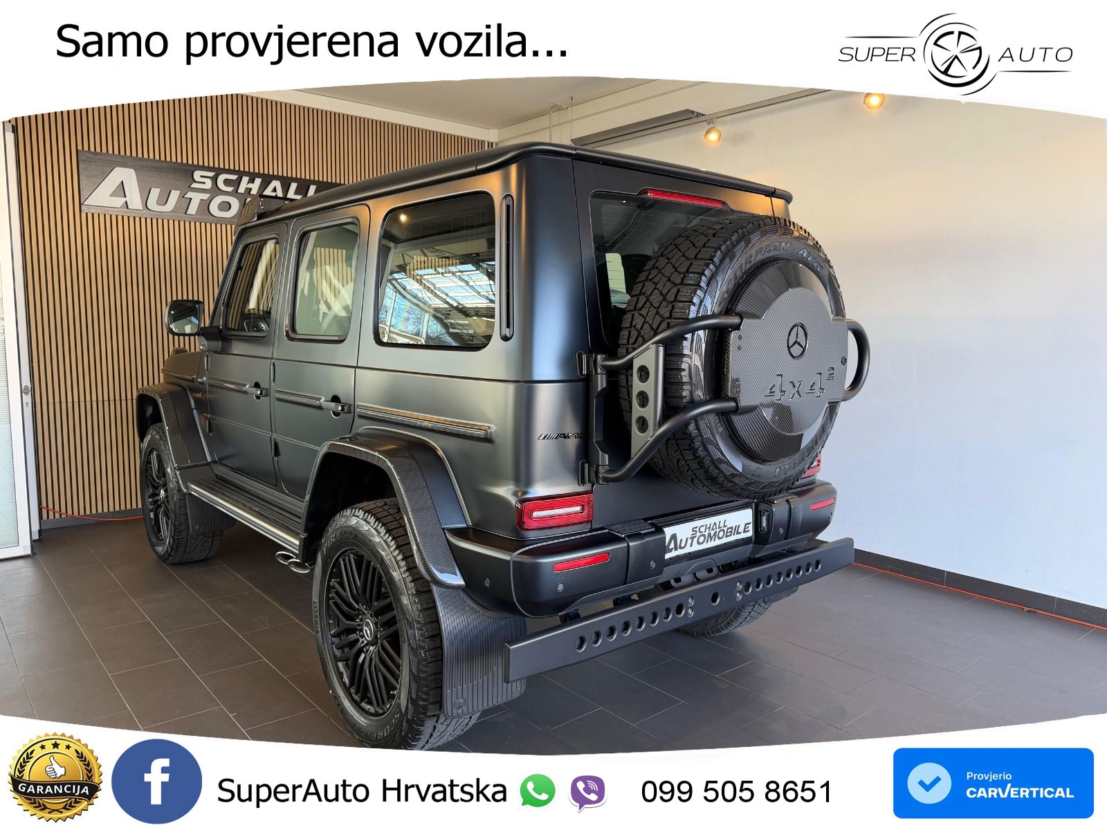 Mercedes AMG G 63 Long V8 (585 KS) 4MATIC 9G-TRONIC AMG SPEEDSHIFT TCT Manufaktur LED+GR SJED+ACC