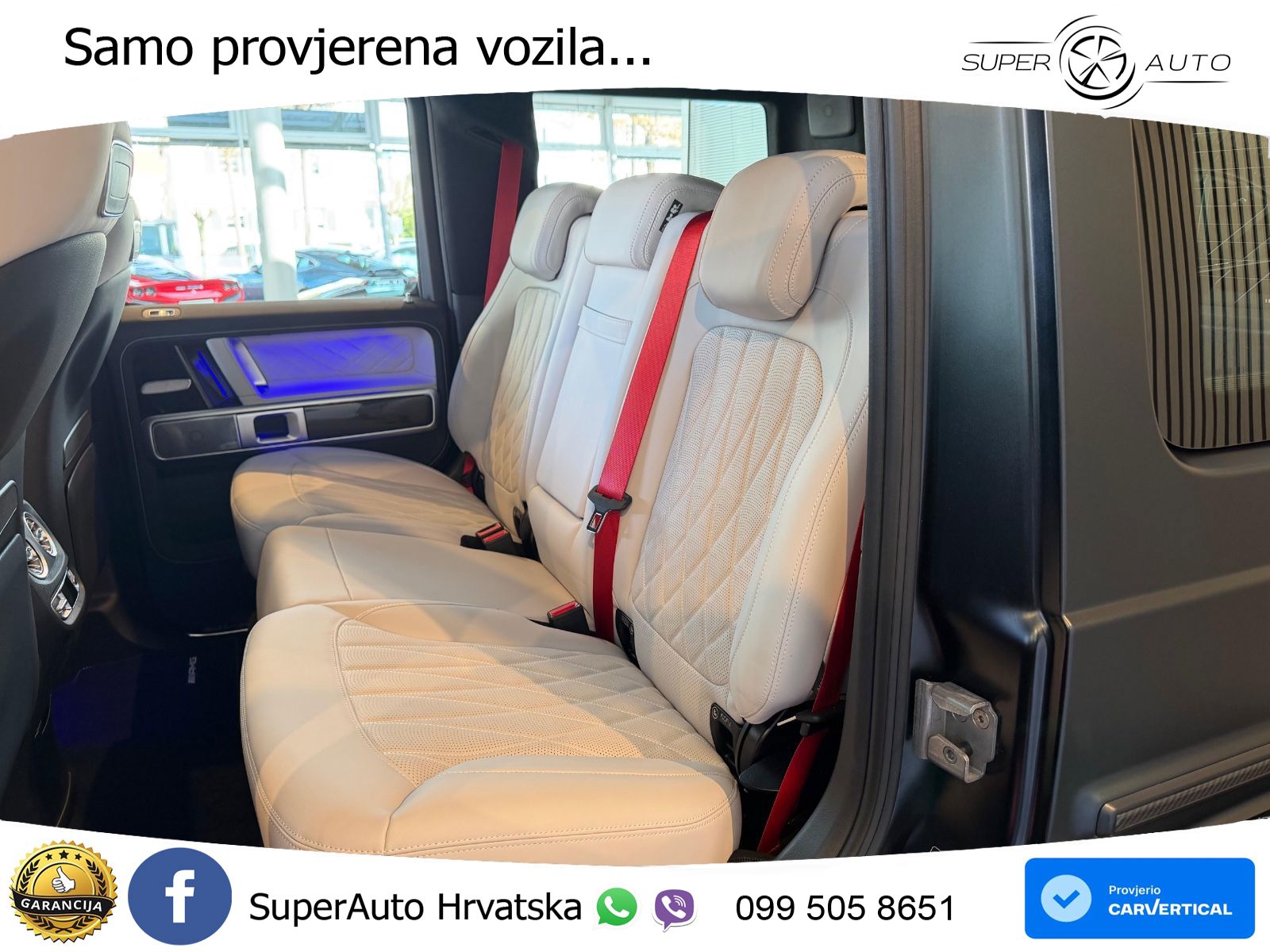 Mercedes AMG G 63 Long V8 (585 KS) 4MATIC 9G-TRONIC AMG SPEEDSHIFT TCT Manufaktur LED+GR SJED+ACC