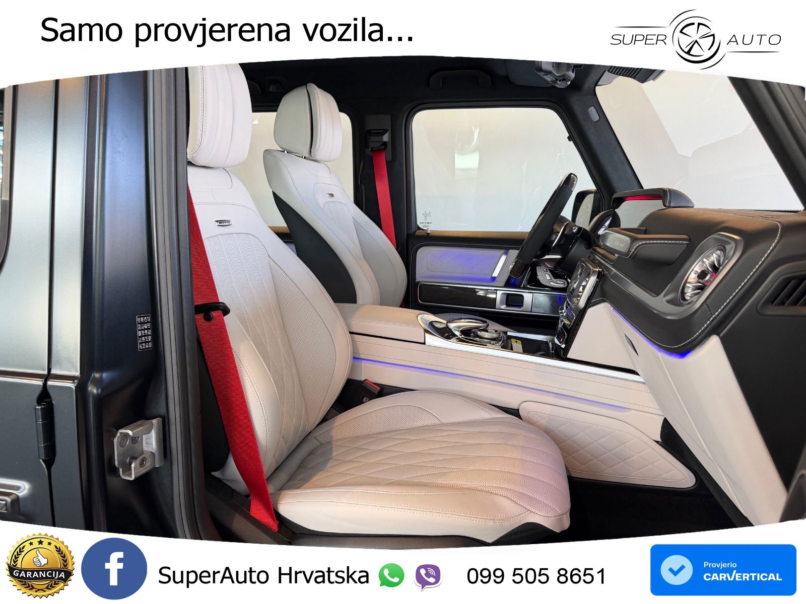 Mercedes AMG G 63 Long V8 (585 KS) 4MATIC 9G-TRONIC AMG SPEEDSHIFT TCT Manufaktur LED+GR SJED+ACC