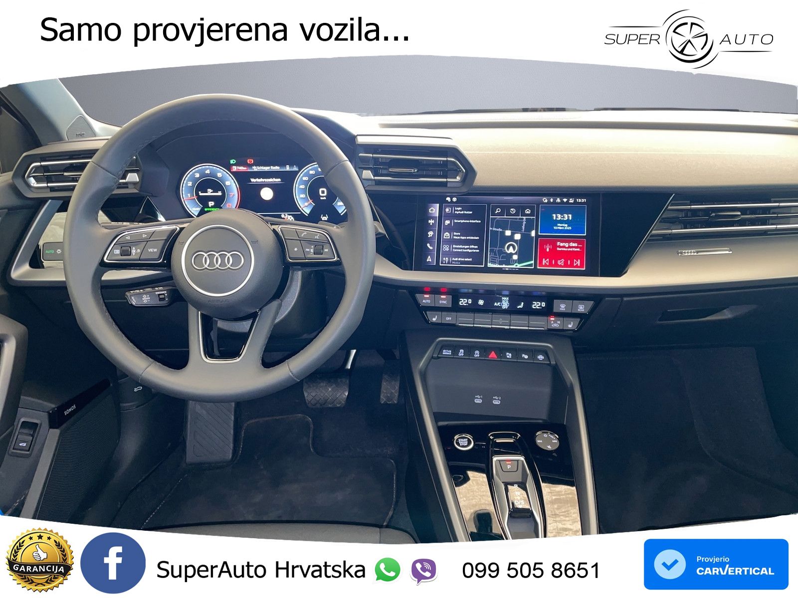 Audi A3 Sportback 30 TFSI (116 KS) Mild Hybrid S tronic advanced LED+GR SJED+ACC