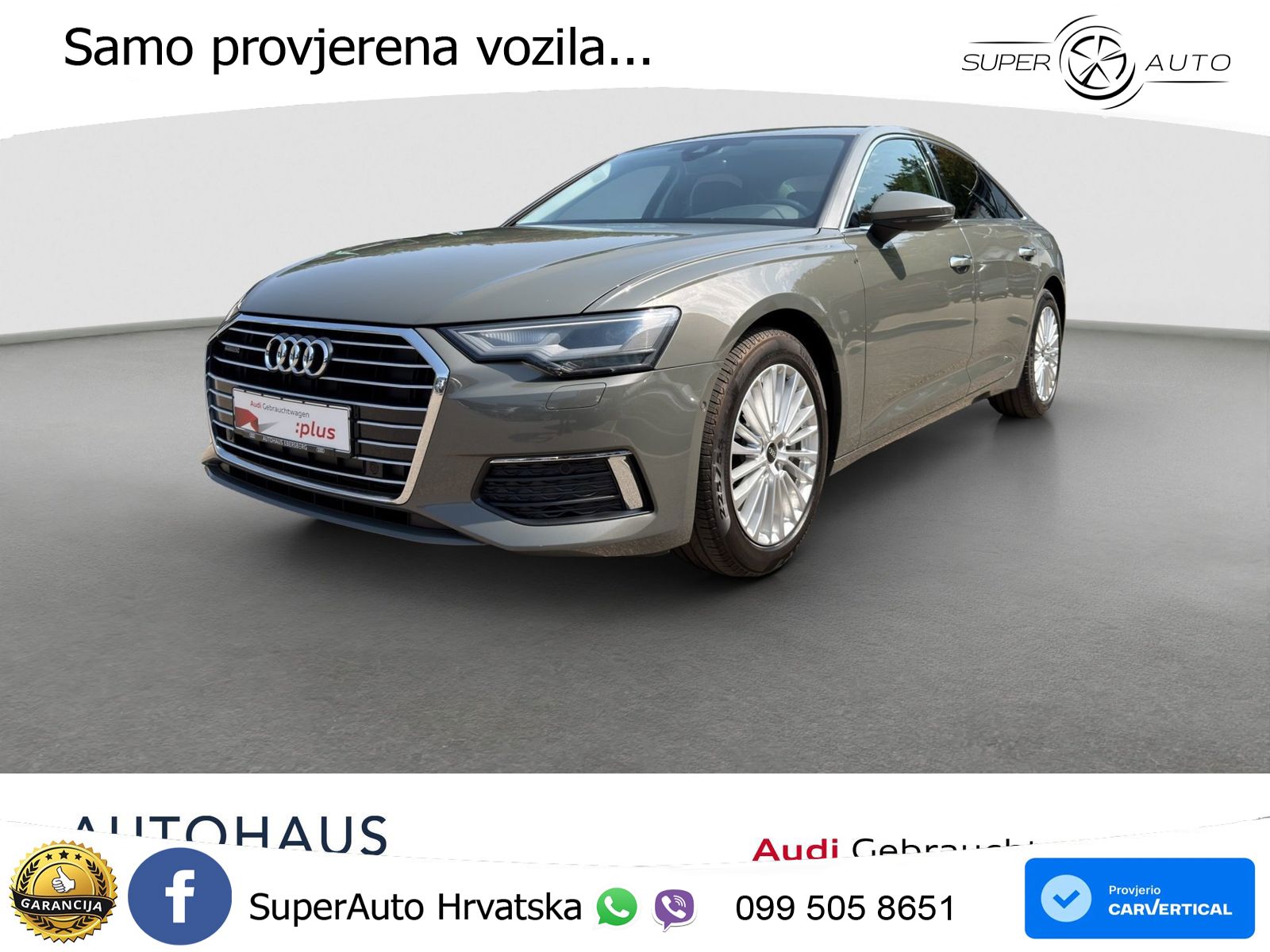 Audi A6 50 TFSIe (299 KS) quattro ultra S tronic S line