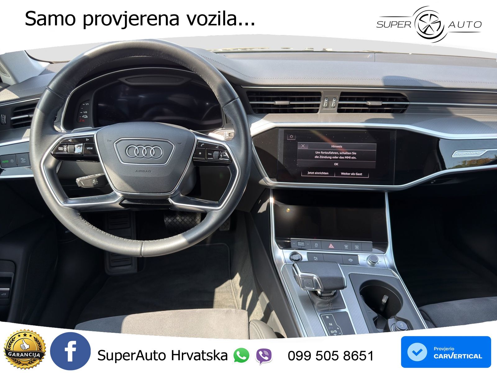 Audi A6 50 TFSIe (299 KS) quattro ultra S tronic S line