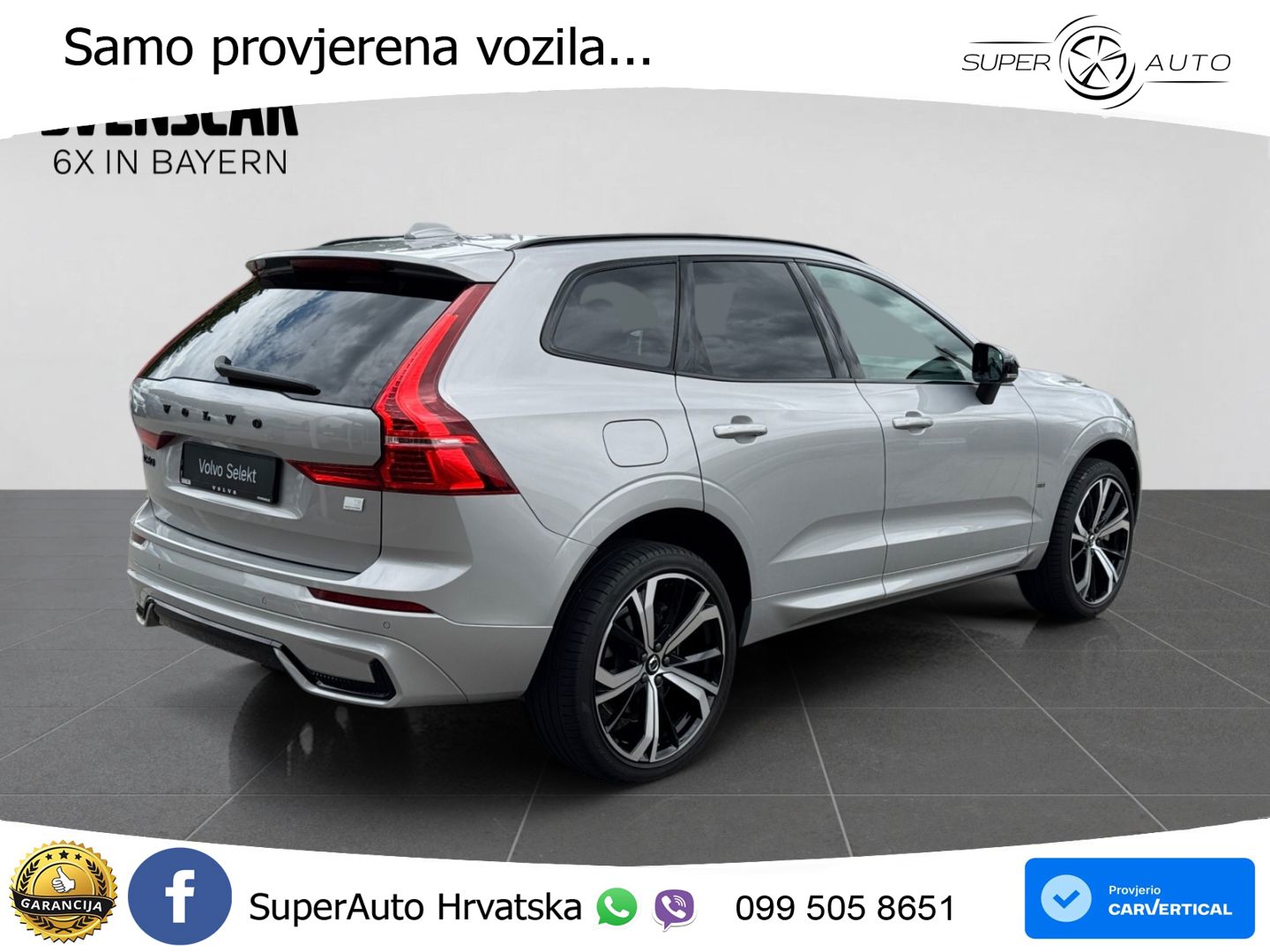 Volvo XC60 T8 AWD Geartronic ZRAČNI+ACC+GR SJED+KAM+PANO