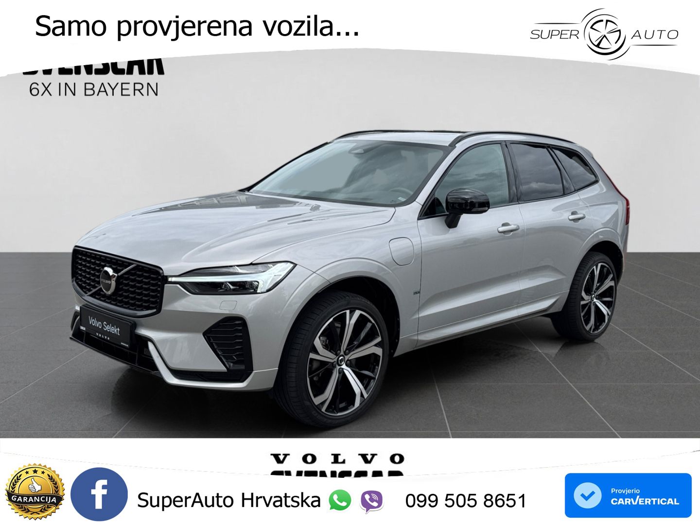 Volvo XC60 T8 AWD Geartronic ZRAČNI+ACC+GR SJED+KAM+PANO