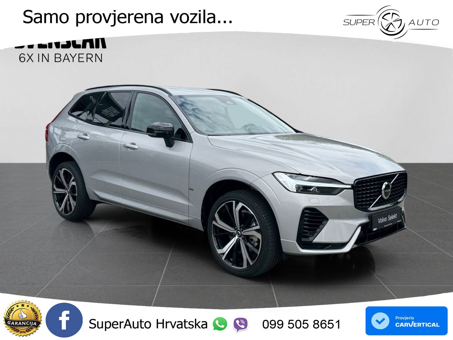 Volvo XC60 T8 AWD Geartronic ZRAČNI+ACC+GR SJED+KAM+PANO