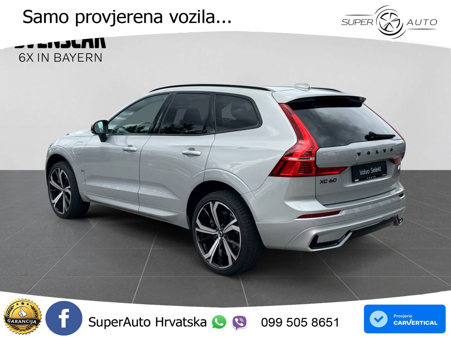 Volvo XC60 T8 AWD Geartronic ZRAČNI+ACC+GR SJED+KAM+PANO