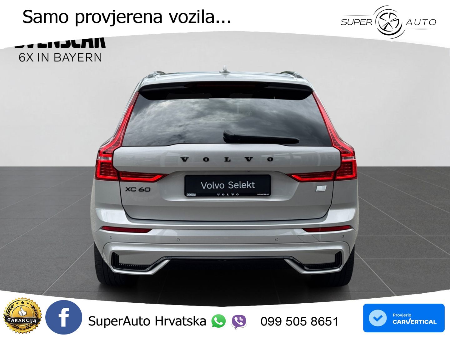 Volvo XC60 T8 AWD Geartronic ZRAČNI+ACC+GR SJED+KAM+PANO