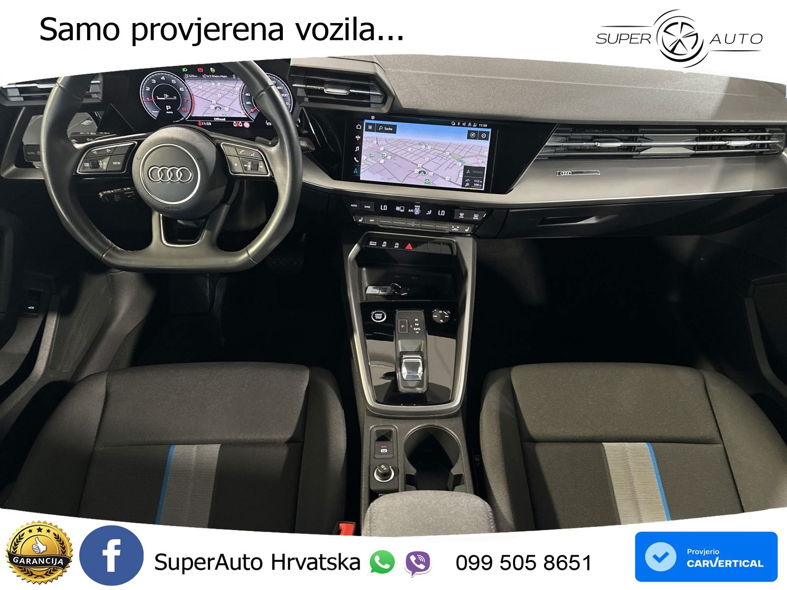 Audi A3 Limuzina 35 TFSI (150 KS) S tronic advanced LED+GR SJED+ACC